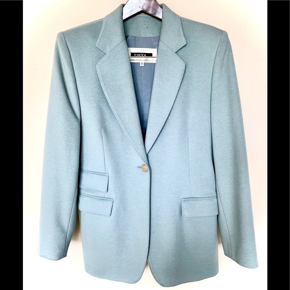 Votre Nom Vintage Cashmere Suit with Skirt